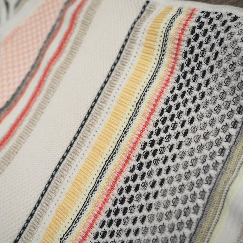 !! White House Black Market Multi-Color Stripe Sweater Knit Sleeveless Tank - Picture 4 of 7
